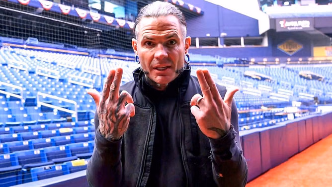 Jeff Hardy's shock move sees new champions crowned as ladder is lowered from the ceiling