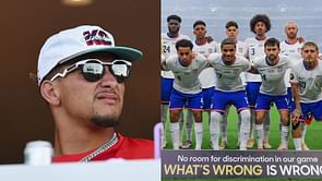 Patrick Mahomes sends 2-word message as USA leads Mexico 1–0 in 2025 CONCACAF Gold Cup Final