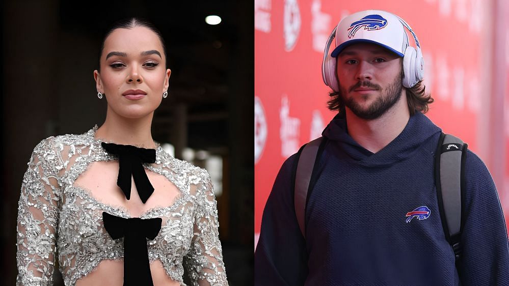 Josh Allen shares flirty reaction to wife Hailee Steinfeld