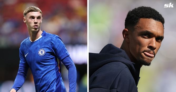 “Not with the Palmer shirt” - Fan reveals hilarious Alexander-Arnold claim as ex-Liverpool star jokingly denies photo due to Chelsea hero’s shirt