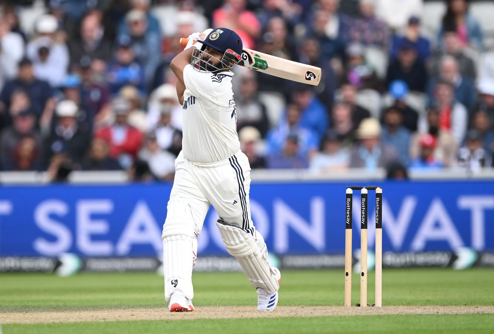 Rishabh Pant had struck two fours and a six during his 37-run knock. [P/C: Getty]