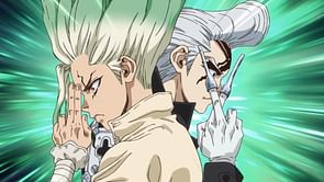 Dr. Stone: Science Future part 2 episode 1: Senku and Xeno team up to solve the Petri-Beam mystery