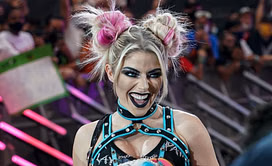 Alexa Bliss reacts after being told to leave WWE following SmackDown in a now-deleted post by a fan