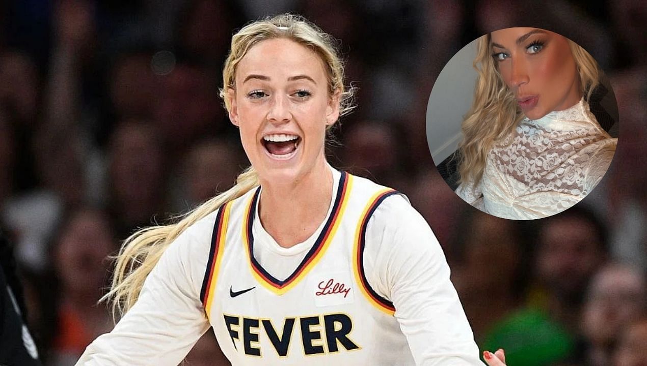 &quot;Sophie saying f*ck you to the haters&quot;: Fans react to Sophie Cunningham pairing bodycon mini dress with sharp message. (Image Credit: Getty and Sophie Cunningham/X)