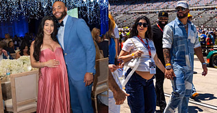 Cowboys QB Dak Prescott soaks up London glamour with fiancée Sarah Jane at Wimbledon semifinals [PIC]