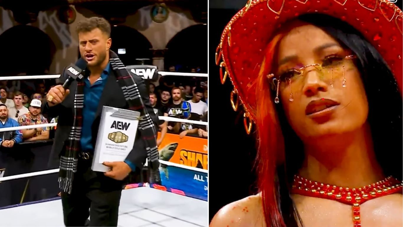 MJF (left) and Mercedes Mone (right) [ Images from AEW