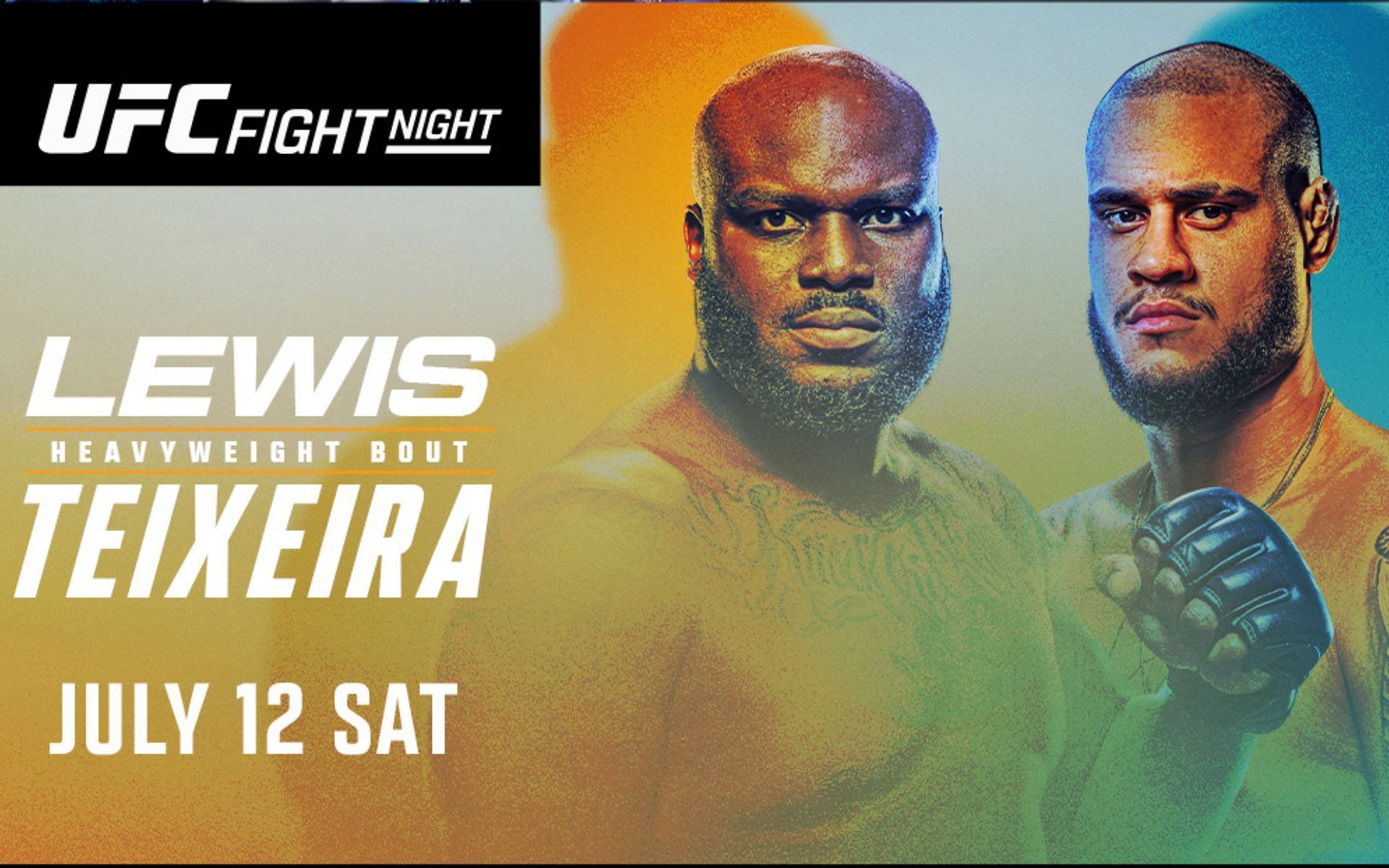 Derrick Lewis and Tallison Teixeira face off in next weekend
