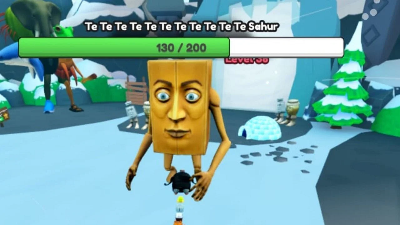 The event boss that drops Te Te Te Te Crates (Image via Roblox)