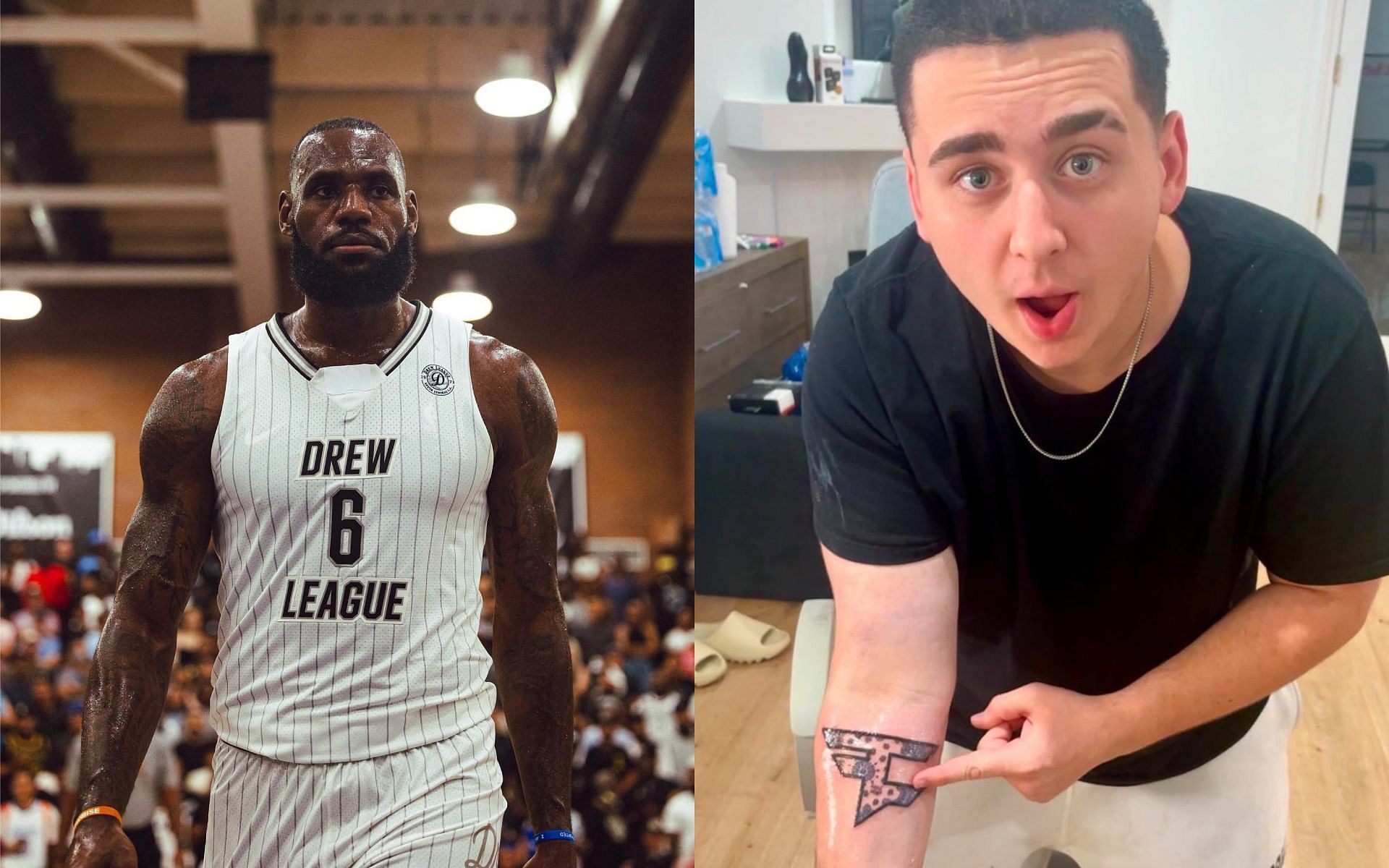 &quot;He really wants that Drake stream&quot;: Fans divided by FaZe Lacy saying LeBron James is not a top-five basketball player of all time