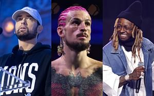 Sean O'Malley reacts to Eminem and Lil Wayne referencing him in new songs: "It's a sign"