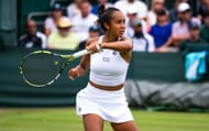 Leylah Fernandez at Wimbledon 2025. (Photo: Getty)