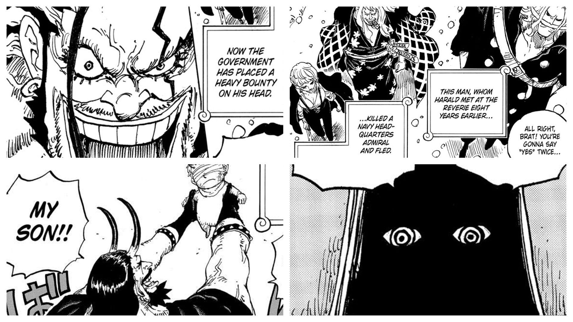 The confirmed content of One Piece chapter 1155 (Image via Shueisha)