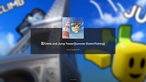 Climb and Jump Tower Summer Event - Fishing guide