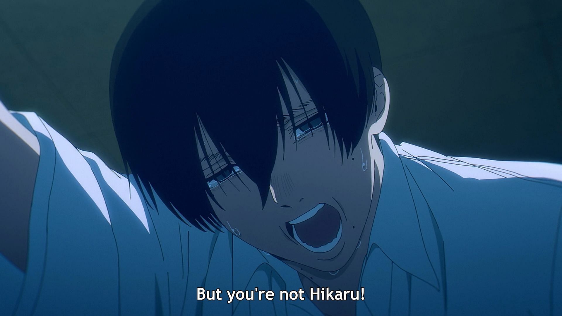 Yoshiki in The Summer Hikaru Died episode 3 (Image via CygamesPictures)