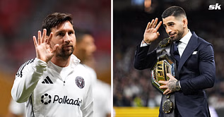“I want to be like Messi” - UFC Lightweight champion Ilia Topuria reveals what he admires about Lionel Messi despite being Real Madrid fan