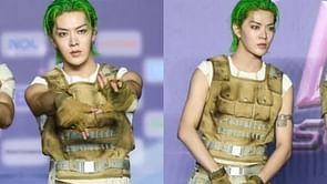 “Welcome back Shalala Taeyong”- Fans react as NCT 127’s YUTA debuts new neon green hairstyle at 2025 SBS Gayo Daejeon Summer Day 1