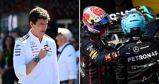 Toto Wolff makes a stark comparison between Max Verstappen and George Russell whilst talking about the British GP quali performances