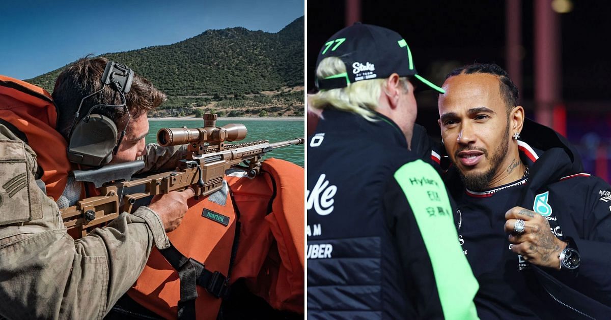 F1, Formula 1, Valtteri Bottas. Lewis Hamilton, Mercedes, Military, Sniper