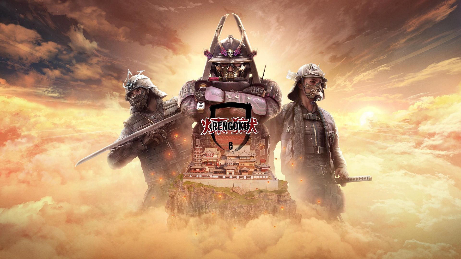 Key art from the previous iteration of the Rainbow Six Siege X Rengoku event (Image via Ubisoft)