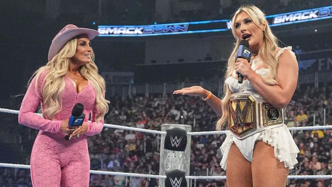 Trish Stratus and Tiffany Stratton are the mirror images of each other, says WWE veteran: "She took over"