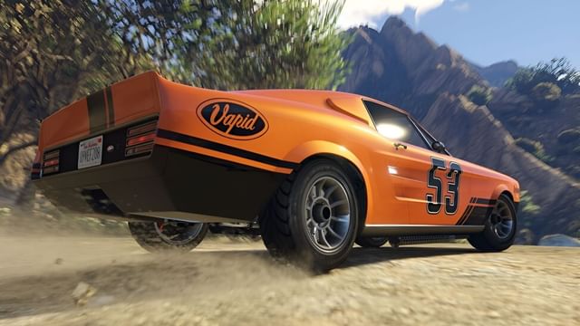 GTA Online Vapid Ellie in action (Image via Rockstar Games)