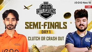 iQOO Battlegrounds Series 2025 Semifinals Day 1: Overall standings and summary