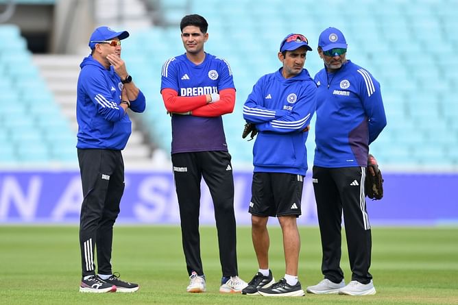 Oval pitch curator and Gautam Gambhir come face to face again after ugly spat ahead of ENG vs IND 2025 5th Test [Watch]