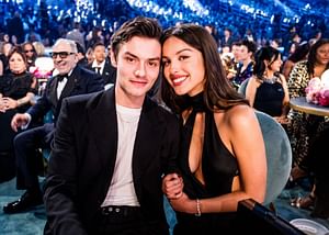 When did Olivia Rodrigo start dating Louis Partridge? Actor raves about singer's Glastonbury performance with Robert Smith