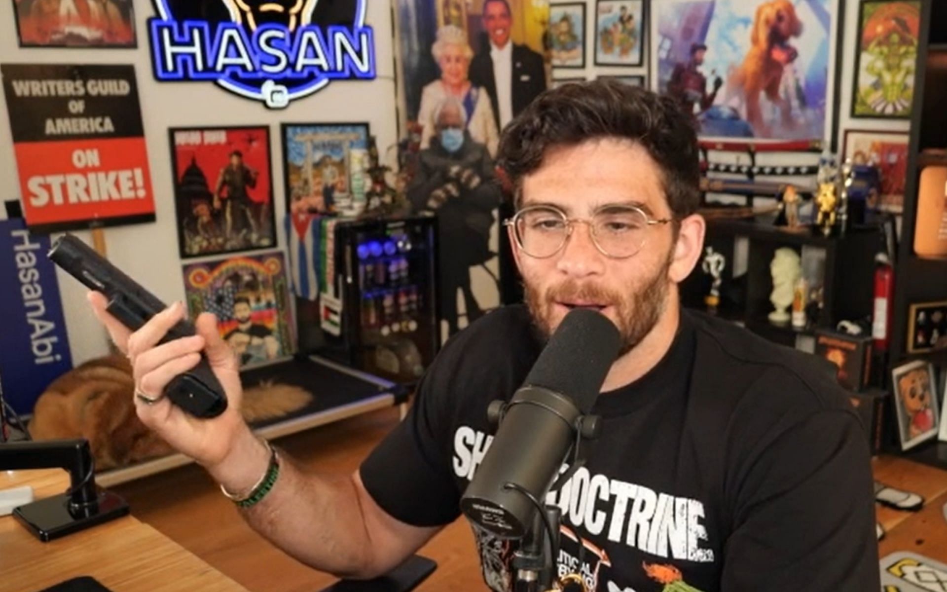 HasanAbi responds to allegations of threatening a YouTuber with a &quot;toy&quot; gun