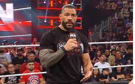 [WATCH] Roman Reigns hilariously breaks character after RAW goes off the air