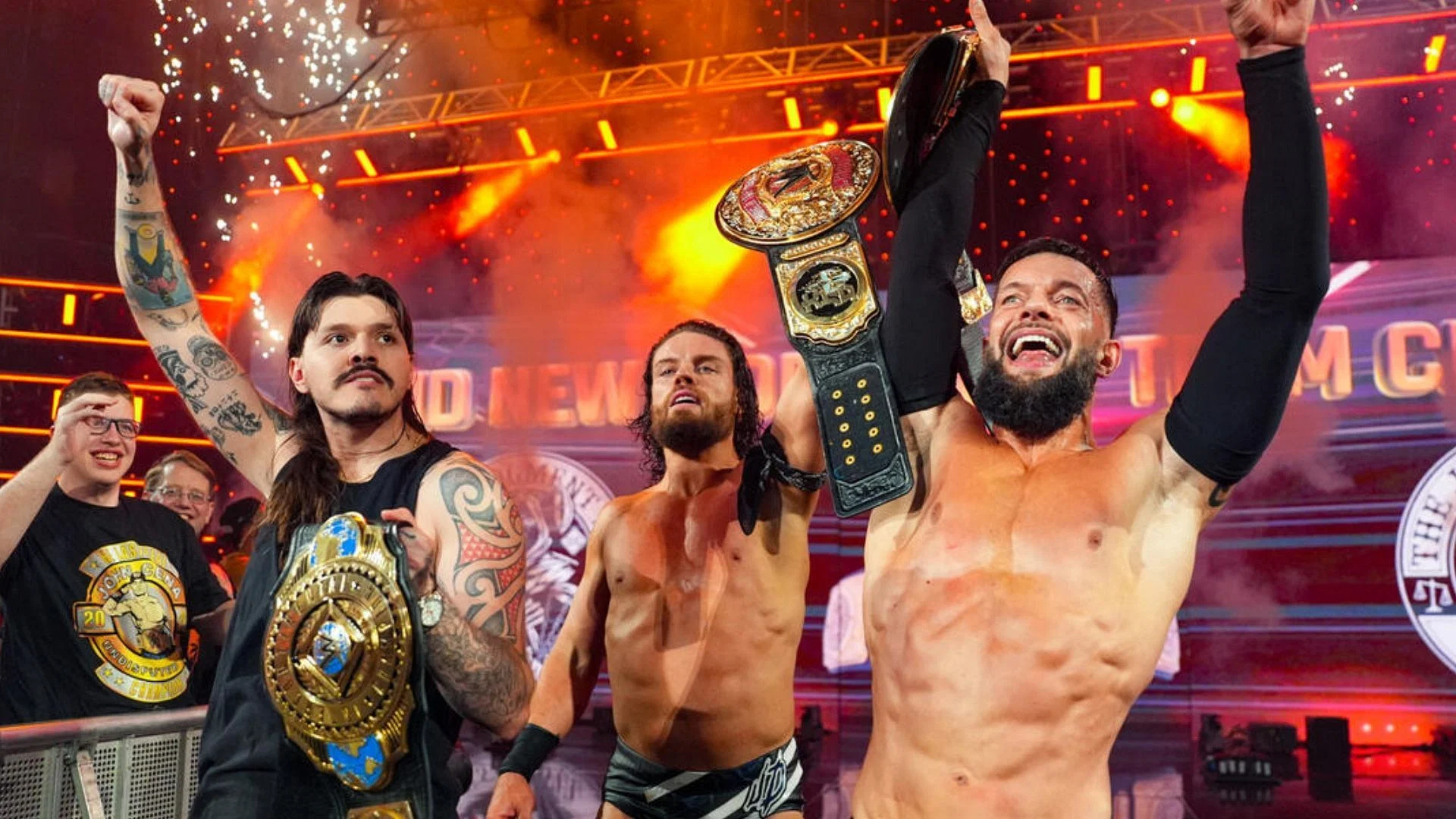 Balor is a member of The Judgment Day on RAW. [Image credit: WWE.com]