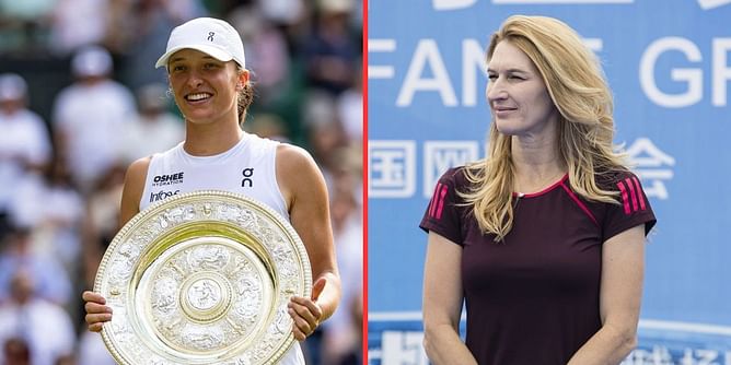 "Iga Swiatek has the most similar personality as Steffi Graf" - Serena Williams' ex-coach makes interesting comparison after Pole's Wimbledon heroics