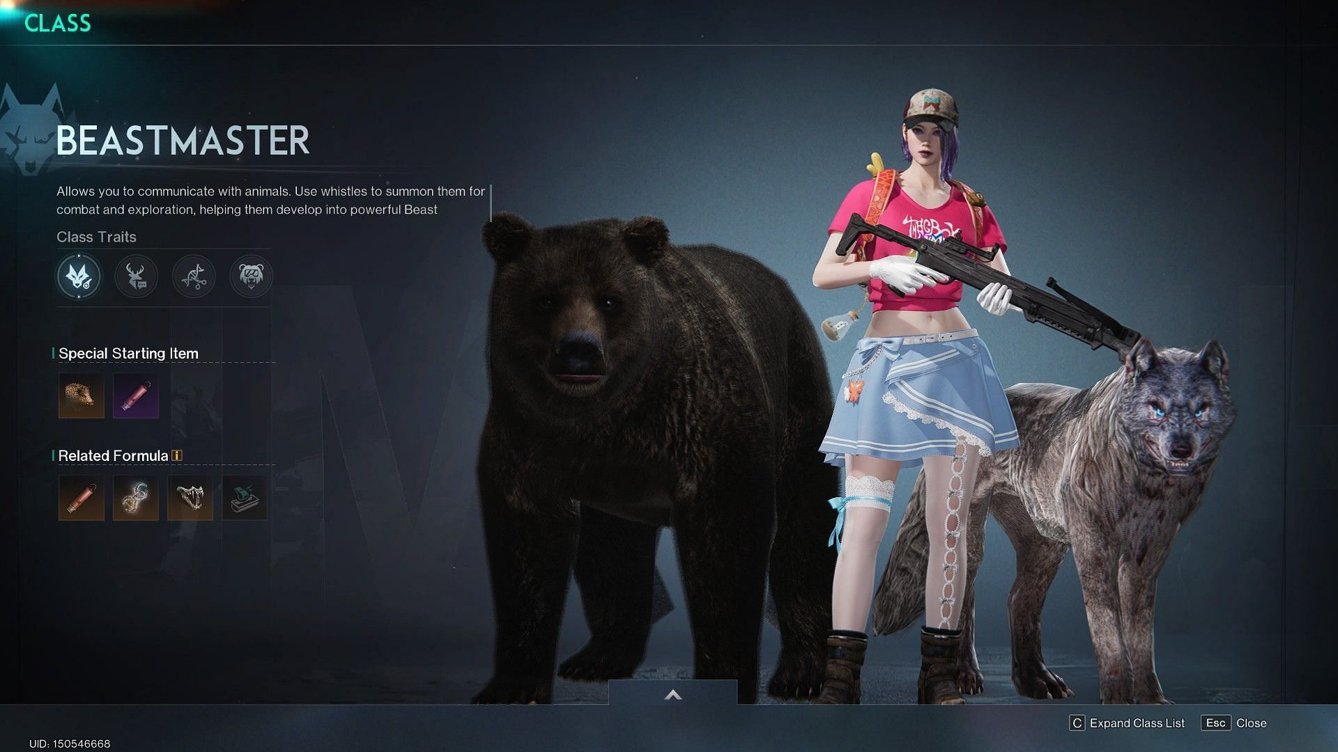 Beastmaster class in Once Human (Image via Starry Studio)
