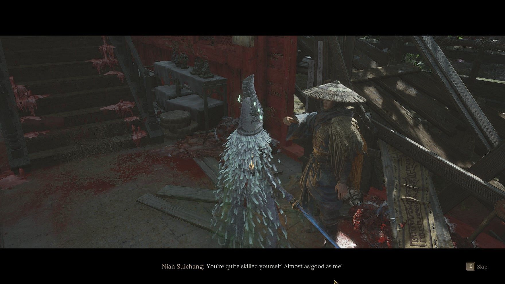 Hand over the Mercurial Blood to Nian Suichang (Image via 505 Games | Sportskeeda Gaming)