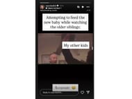 The motherhood meme Jordan shared (Image via Instagram/ @xojordanfish)