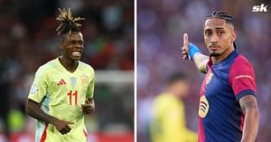 Raphinha set to play in new position if Barcelona sign Nico Williams as reported details of Hansi Flick’s tactical switch comes to light
