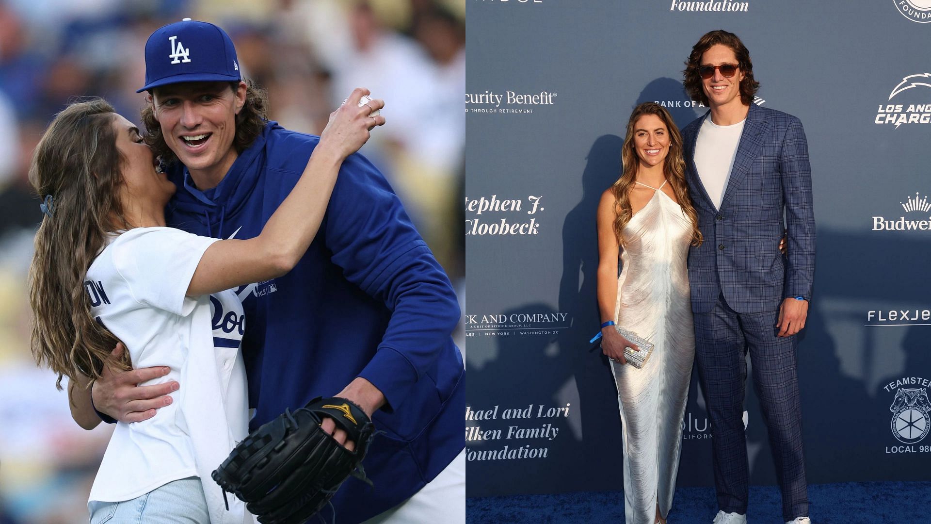 Tyler Glasnow has been engaged to fiancee Meghan Murphy since last August (Source: Getty Images)