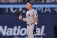 Aaron Judge in action against Toronto Blue Jays - Source: Getty