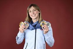 "Yes Jake!!!" - Katie Ledecky reacts as Jake Mitchell ends career with double Gold at 2025 World University Games