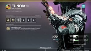 Destiny 2 Eunoia Exotic armor guide: How to get and perks