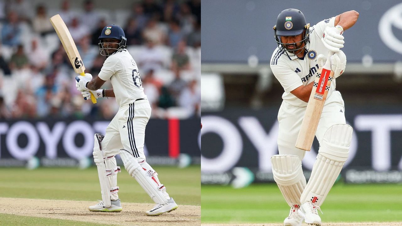 Sai Sudharsan, karun nair, eng vs ind, manchester test