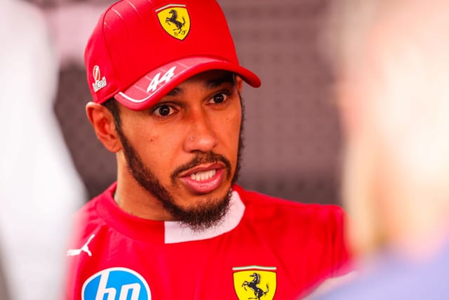 Had me worried for a second" Lewis Hamilton delivers hilarious response to "BREAKING" online post