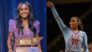 Video: Haylen Ayers flexes wide range of skills with South Carolina HC Dawn Staley in attendance