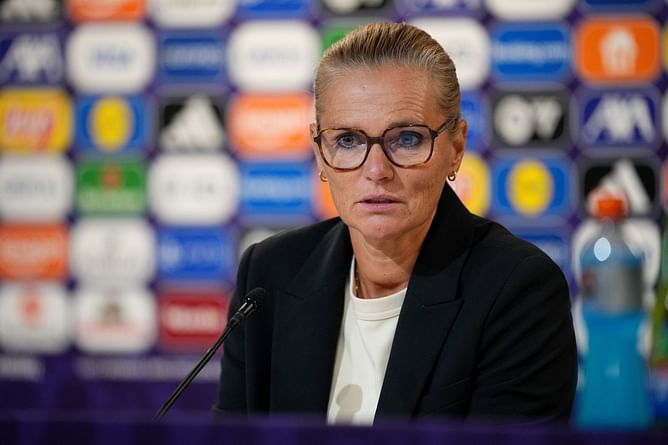 "We never give up, we can win by any means" - England coach Sarina Wiegman reacts as Lionesses score extra time winner to qualify for Euro 2025 final