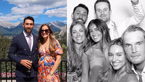 Vincent Trocheck's wife Hillary recaps special moments from Braden Schneider's wedding celebrations in Banff
