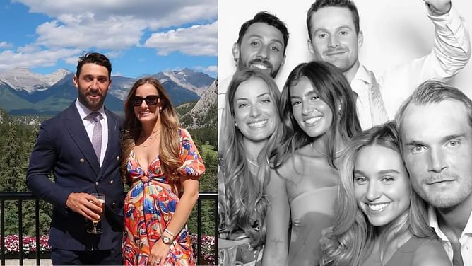 Vincent Trocheck's wife Hillary recaps special moments from Braden Schneider's wedding celebrations in Banff