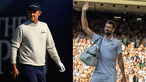 Justin Rose relates to tennis star Novak Djokovic as he takes on young players at the Open Championship