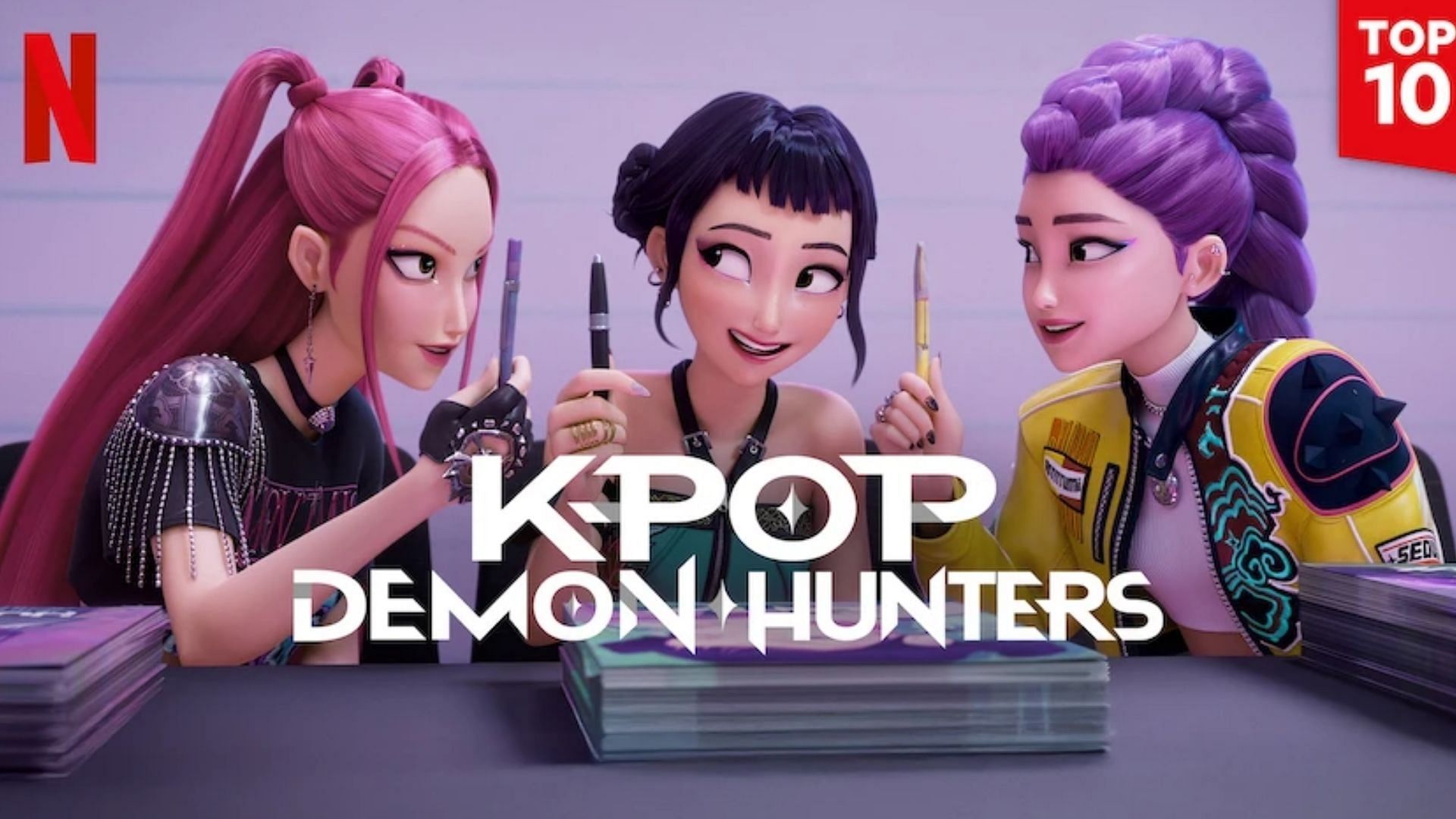 Mira, Zoey, and Rumi [from left to right] (Image via Netflix)