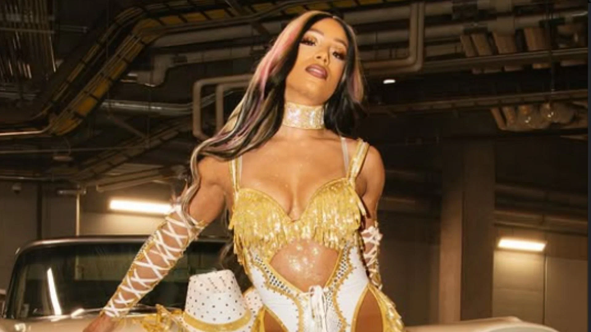 Mercedes Mone is a former WWE star. (Images via her Instagram handle) 