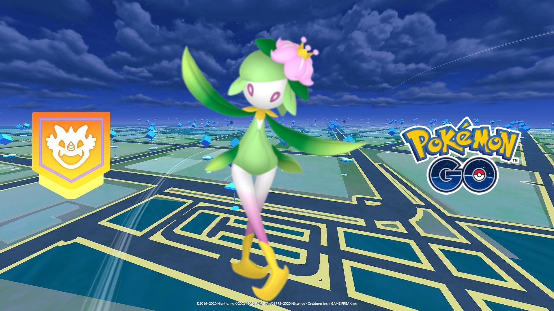 Pokemon GO Hisuian Lilligant is coming to raids (Image via TPC)
